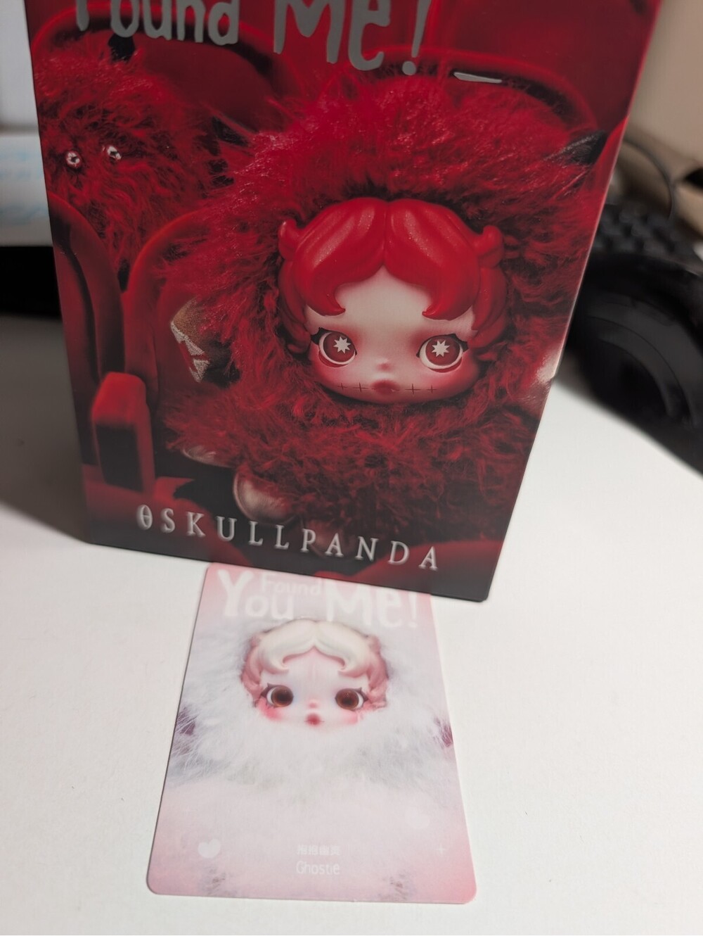Pop Mart Skull Panda You Found Me confirmed Ghostie